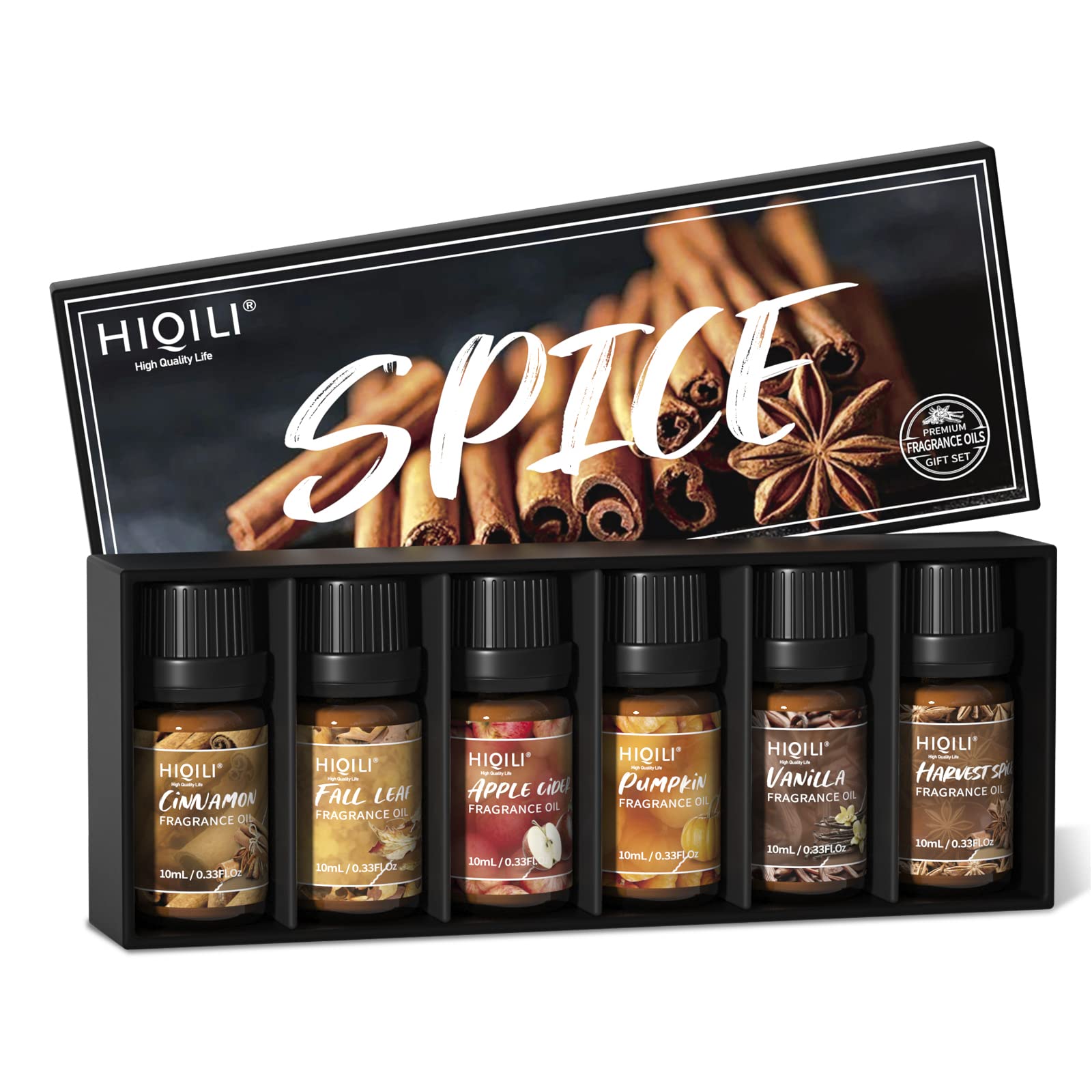 HIQILI aceite de canela para difusor, aroma cálido y reconfortante