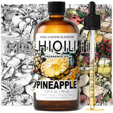HIQILI botella de aceite aroma piña para difusor, aroma fresco y duradero.