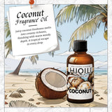 HIQILI aceite de coco para jabón; base suave para creaciones artesanales.