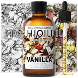 HIQILI aceite esencia vainilla en botella, aroma suave para fragancias caseras