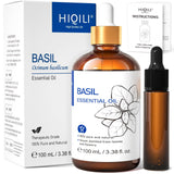 HIQILI aceite de albahaca: botella con gotero para aroma fresco en el hogar