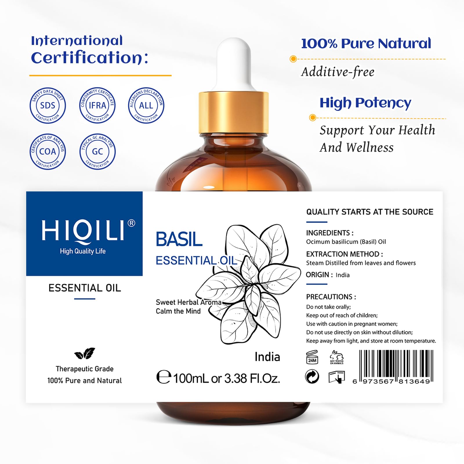 Envase de viaje 10 ml HIQILI para uso portátil