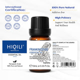 HIQILI aceite esencial de incienso para baño, aroma calmante durante ducha