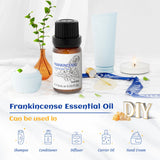 HIQILI aceite esencial de incienso en difusor, ambientación relajante