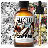 HIQILI aceite fragancia café para difusor, aroma cálido que perfuma la sala
