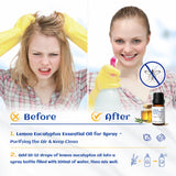 Difusor con HIQILI aceite limon eucalipto para ambiente