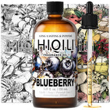 HIQILI fragancia arándano en botella para velas y jabones, aroma fresco y duradero.