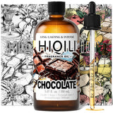 HIQILI Chocolate fragancia en botella, aroma rico para velas y jabones artesanales.
