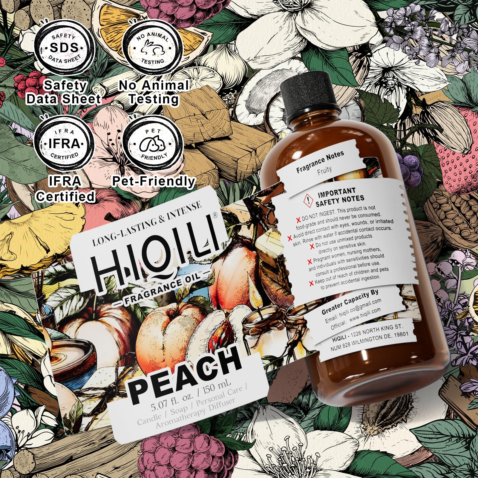 HIQILI fragancia albaricoque en spray para ropa de cama, aroma suave