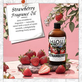 HIQILI fragancia fresa para velas, aroma agradable durante la combustión