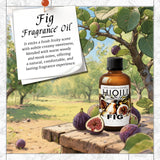HIQILI fragancia de higo para vela artesanal, aroma dulce y envolvente