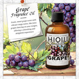 HIQILI fragancia de uva para candelas, aroma suave y agradable.