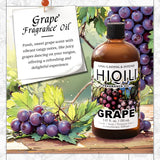 HIQILI fragancia uva para vela artesanal, nota frutal suave