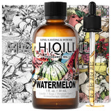 HIQILI Watermelon fragancia en botella para velas, aroma veraniego y duradero.