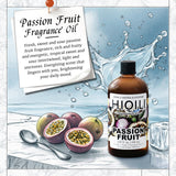 HIQILI Fruta de la Pasión en botella-aceite, aroma versátil para creaciones caseras.