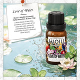 HIQILI Love of Water en acción: aroma se distribuye rápido por el ambiente