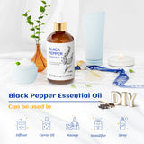 Mezclas HIQILI pimienta negra con vetiver para relajación suave