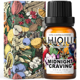 HIQILI Midnight Craving: botella de aceite para difusor, aroma intenso y duradero.