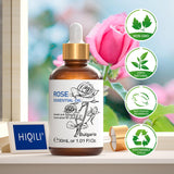 HIQILI Rose, cuidado de la piel en rutina diaria para suavidad.