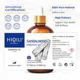 Set de viaje HIQILI con aceite de sándalo 10 ml