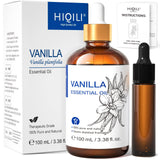 HIQILI Vanilla, frasco 100 ml, aroma suave para relajación y ambientación.