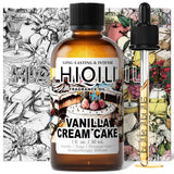 Fragancia HIQILI Vanilla Cream Cake para difusor que crea un ambiente cálido y gourmet.