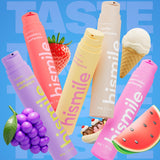 Envase de Hismile para exhibir en tienda y en casa.