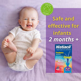 Histiacil jarabe con agave orgánico para tos infantil.