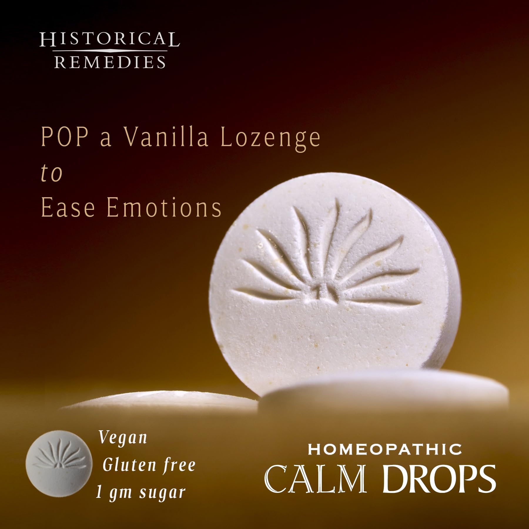 Historical Remedies Calm Drops: empaque eco-amigable para llevar de viaje.