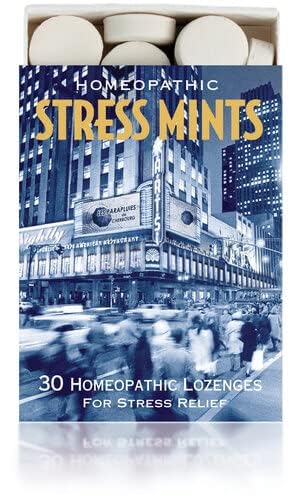 Historical Remedies Stress Mints en blister dos, alivio rápido para el estrés diario.