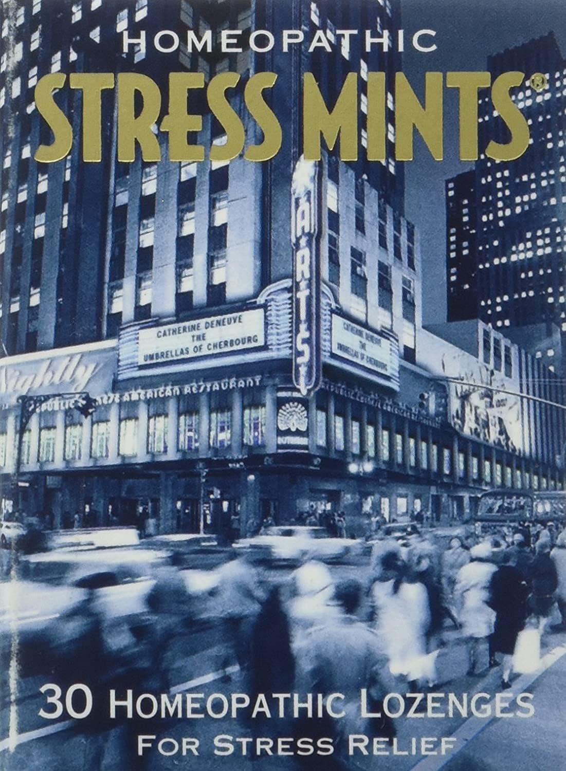 Historical Remedies Stress Mints en botella, apoyo diario de energía y concentración.