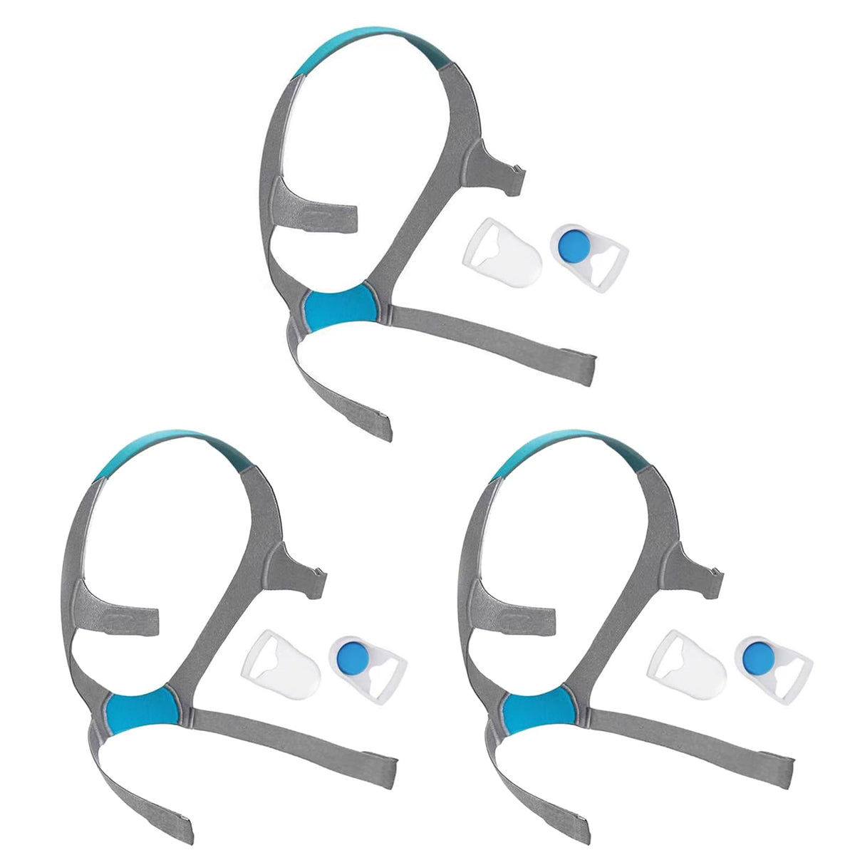 HITISPACE AirFit F20 cabezal, conjunto de 3 repuestos duradero y cómodo para CPAP.