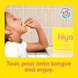 Hiya Kids Multivitamin: sin azúcar, formato práctico para tomar sin vasos.