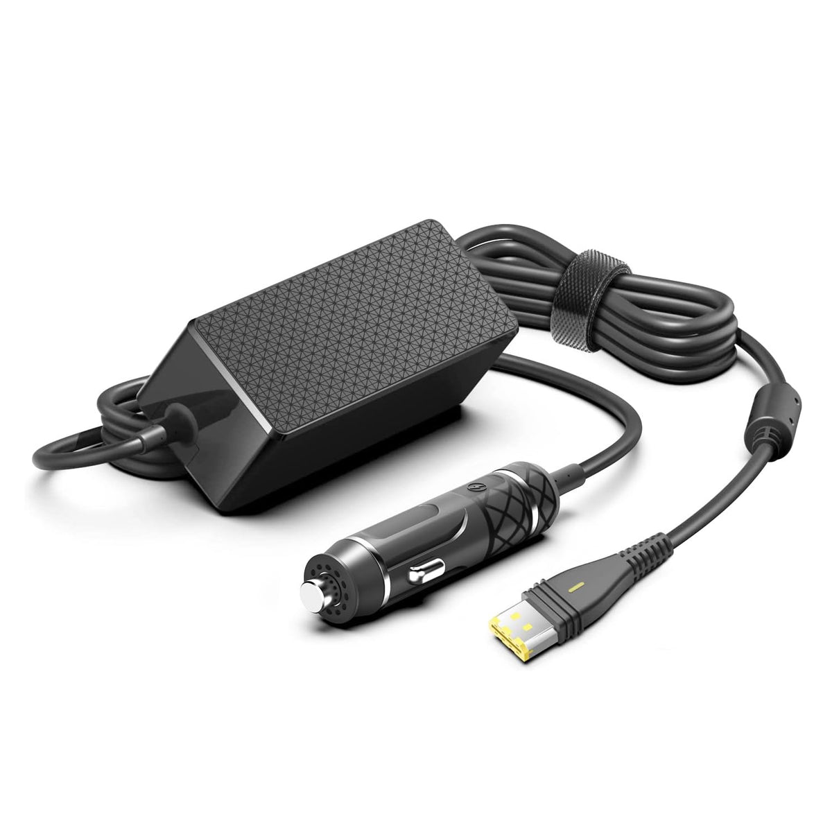 HKY adaptador DC AirSense 11, vista frontal, energía estable para CPAP en coche.