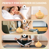 HLS Aroma Difusor ultrasónico silencioso para dormir