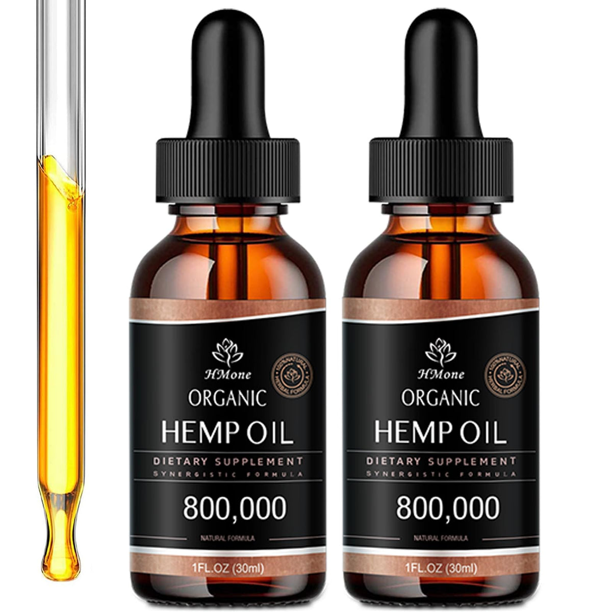 HMone aceite canamo gotas, botella vertido: uso diario práctico y dosis controlada