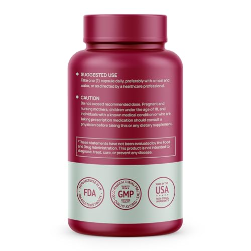 Botella HMS Nutrition con R-ALA estabilizado cápsulas fáciles de tragar