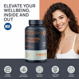 HMS Nutrition Liposomal Vitamina C 1600 mg, mayor biodisponibilidad frente a la C tradicional.
