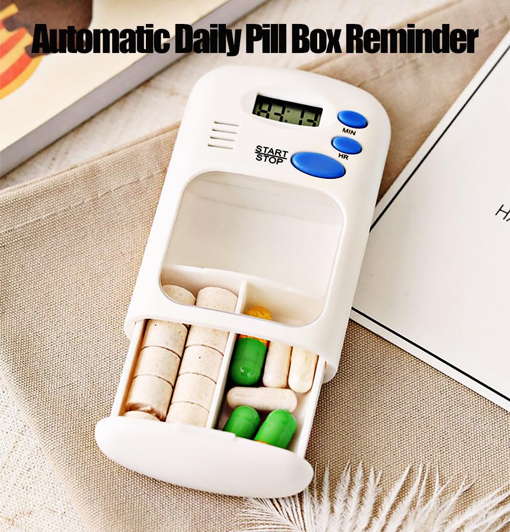 HMTRADE alarma-sonora-pastillas: aviso audible para evitar saltarse la medicación.