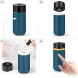 Kit completo Hodemi: difusor, cable USB-C y manual.