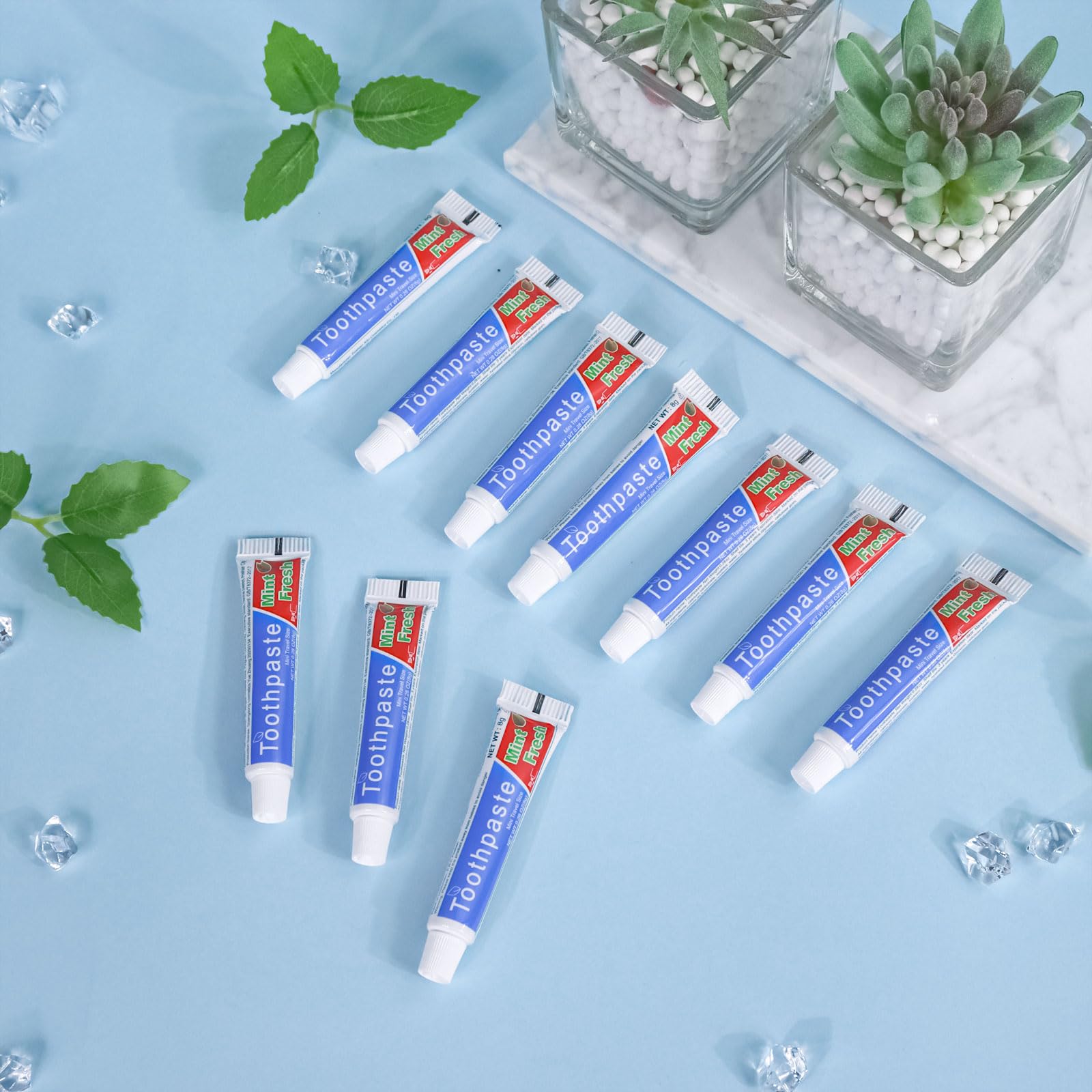 HOIQIRY dentifrico mini para viaje rápido, comodidad en salidas.
