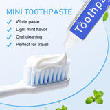 HOIQIRY pasta dental sabor menta para una limpieza rápida.