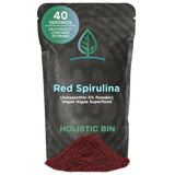 Holistic Bin astaxantina orgánica en polvo para batidos y suplementación