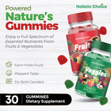 Despensa de la familia lista con Holistic Choice en dos frascos