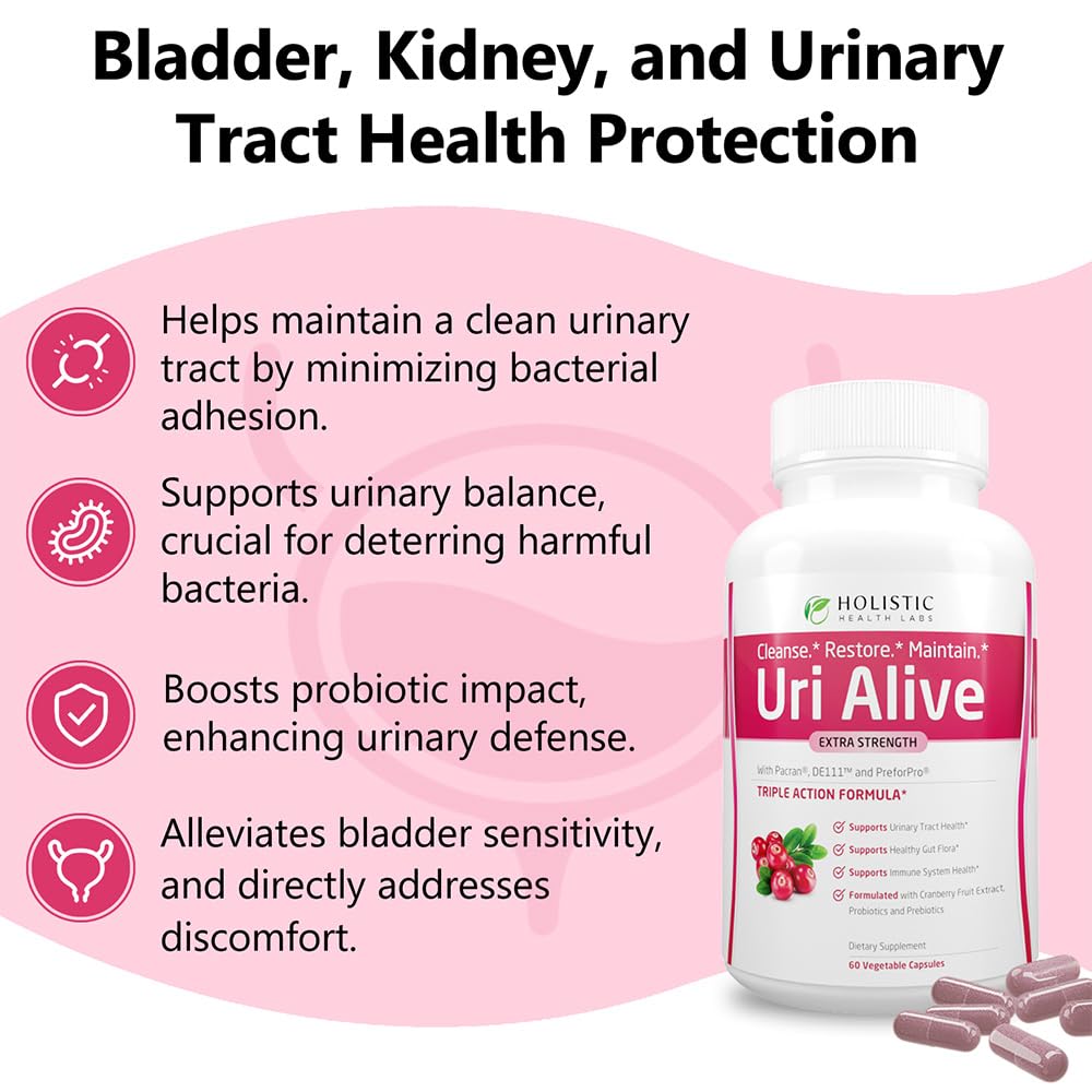 Uri Alive, probióticos y prebióticos para la salud intestinal y urinaria