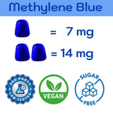 Holistic MD Metileno Azul botella 14 mg, opción de dosis diaria