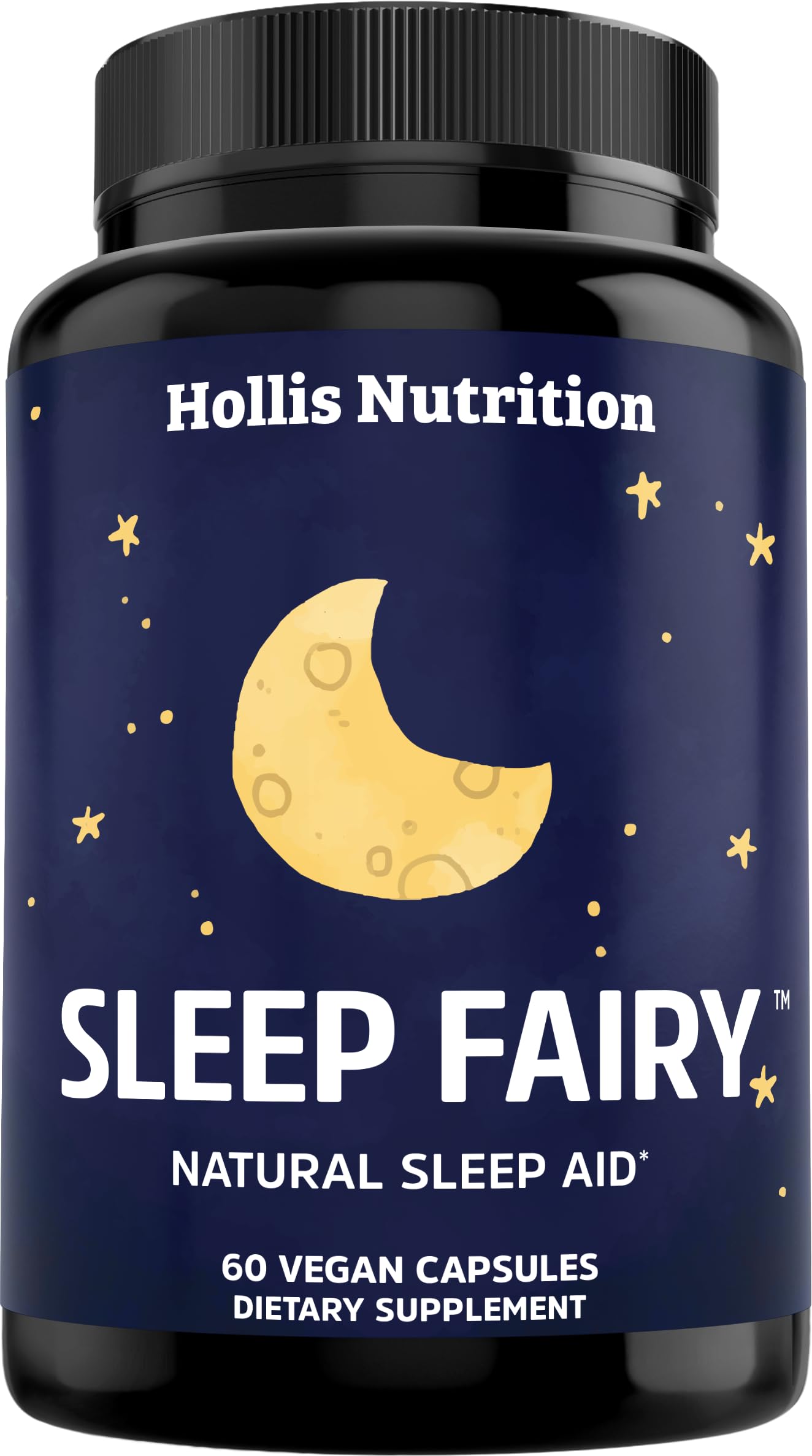 Sleep Fairy de Hollis Nutrition: cápsulas veganas para una rutina nocturna relajante.