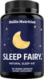 Sleep Fairy de Hollis Nutrition: cápsulas veganas para una rutina nocturna relajante.