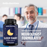 Sleep Fairy combina L-teanina, GABA y ashwagandha para apoyar la calma mental.
