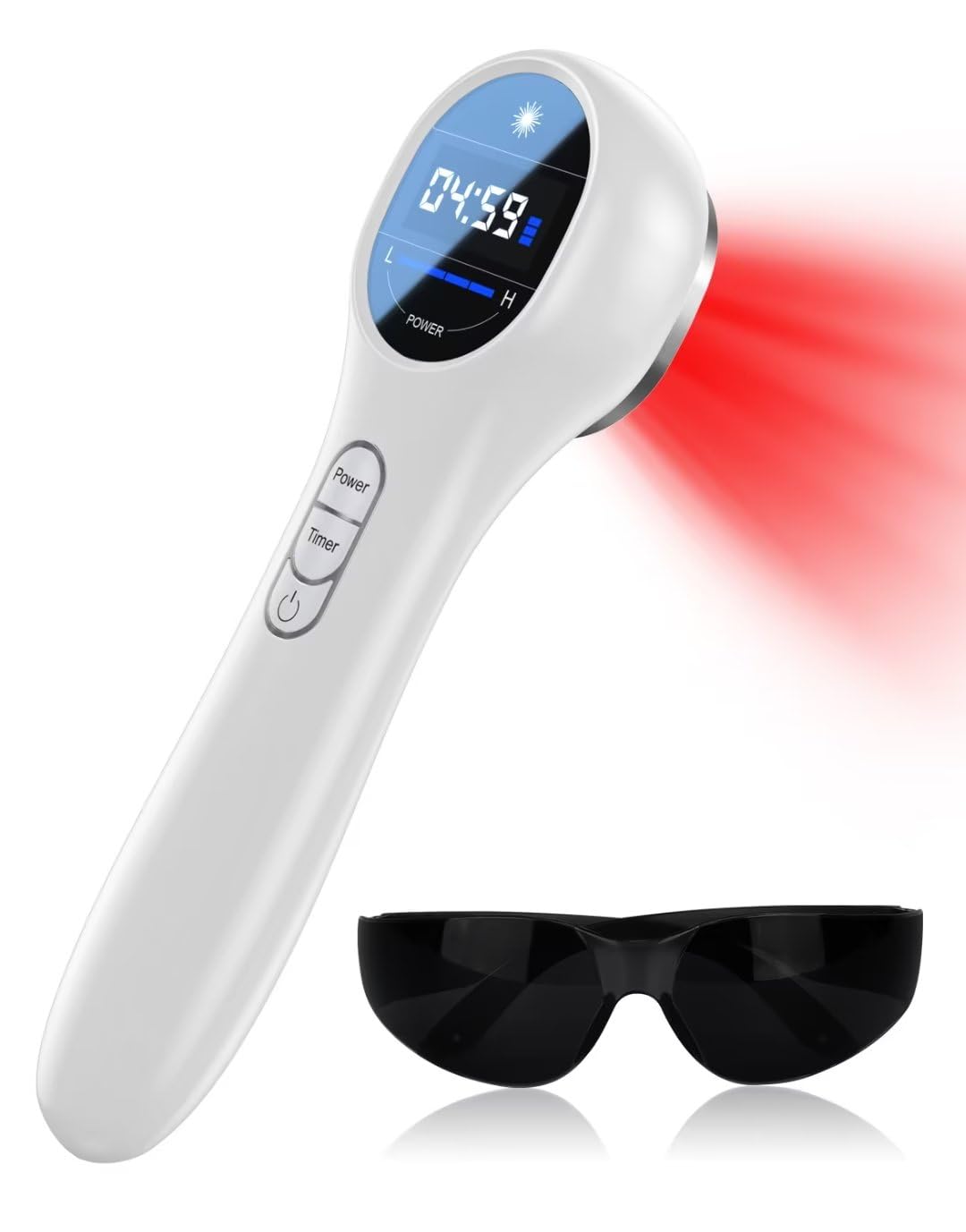 Holsn dispositivo de luz roja, terapia ergonómica para uso en casa.